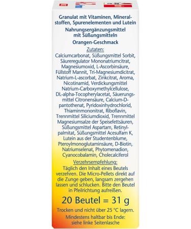 Double Heart A-Z + Immune Direct Zinc Vitamin B12 C & D for Immune Support | 20 Sachets - Boost Immunity Worldwide - Buy Online on GoSupps.com