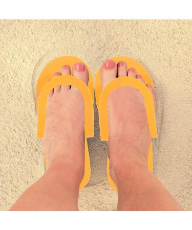 YARNOW 36 Pairs Disposable Foam Slippers - Anti-Slip Pedicure Sandals for Spa & Beach - Buy Online on GoSupps.com