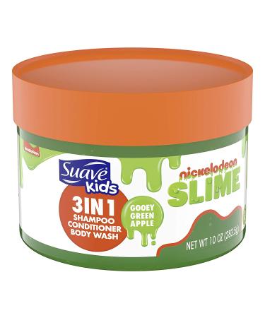Suave Kids 3-in-1 Gooey Green Apple Shampoo, Conditioner, Body Wash 10 oz - Tear-Free - Buy Online on GoSupps.com