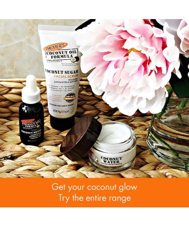 Palmer's Coconut Oil Formula Facial Scrub - Coconut Sugar 3.17 oz (90 g) | Exfoliate & Hydrate - Buy Online on GoSupps.com