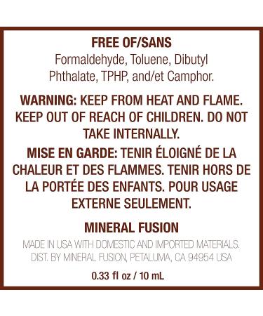 Mineral Fusion Slate Nail Polish - 0.33 oz | Natural & Long-lasting Formula - Buy Online on GoSupps.com