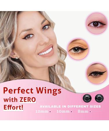 Lovoir Flick Stick Winged Eyeliner Stamp - Waterproof, Smudgeproof, Long Lasting Liquid Eye Liner Pen - Vamp Style Wing - 2 Mini Wingliner Pens (Midnight Black) - Buy Online on GoSupps.com