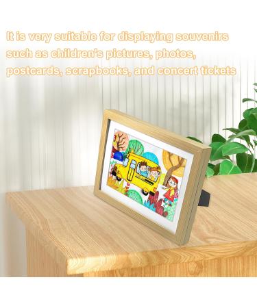 Quvbkz A4 Picture Frame for Children's Drawings - Fillable Folding Frames with Anterior Opening for Artwork Storage - Buy Online on GoSupps.com