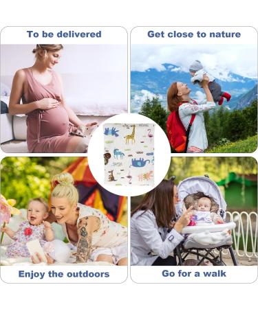 Suprbird Diaper Pocket & Bag Organizer Stylish Diaper Bag for On-the-Go Parents | Cream Cloth Diaper Wrap - Buy Online on GoSupps.com