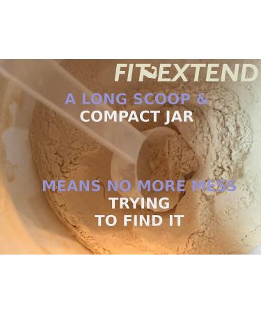 Organic Vegan Protein Powder - 30 Servings 22G Plant Protein 120 Calories Low Carb 0 Sugar Ideal for Weight Loss & Muscle Gain - Vanilla Cake Batter Flavor - Buy Online on GoSupps.com