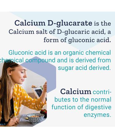 Life Extension Calcium-D-Glucarate 200mg - 60 Vegan Capsules | Lab Tested, Gluten-Free, Non-GMO - Buy Online on GoSupps.com