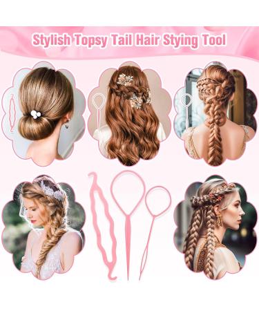 Buy 3028-Part Elastic Hair Strap Set - 3000 Mini Colorful Hair Ties with Organizer Box for Girls | Soft Rubber Hair Accessories - Buy Online on GoSupps.com