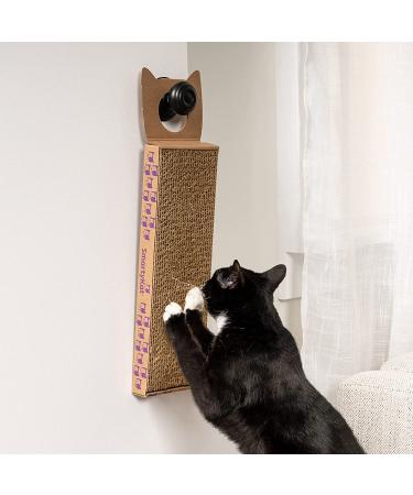 SmartyKat Scratch Up Hanging Corrugated Cat Scratcher | Catnip Infused | Promotes Healthy Nail Growth | Single Pack - Buy Online on GoSupps.com