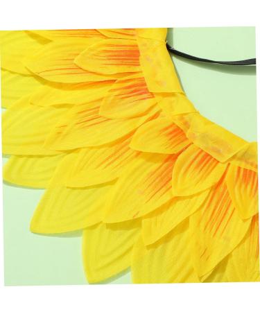 Alasum Sports Games Props Decor Sunflower Hood Yellow Flower Headgear Sunflower Headdress Kids Dresses Girl - Buy Online on GoSupps.com