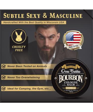 Occo Bobbo - Solid Cologne Bourbon and Sandalwood Scent. Solid Bourbon Cologne For Men - Men's Solid Cologne - .5 Ounce - Concentrated Balm. A Smooth Blend Of Woody Oak Barrel Bourbon 0.5 Ounce (Pack of 1) - Buy Online on GoSupps.com