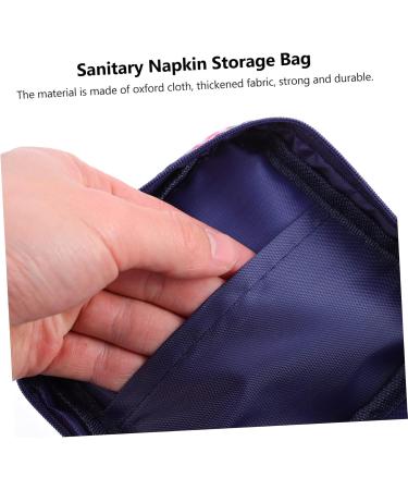 ABOOFAN 4-Piece Storage Bags for Women's Bandages & Travel Kits - Lip Gloss Organizer & Tampon Storage - Perfect for First Period & Cosmetics - Buy Online on GoSupps.com
