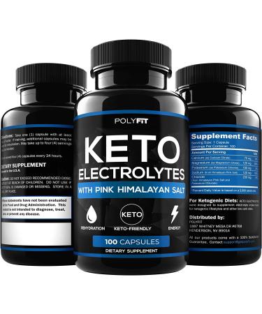 Keto Electrolytes Supplement - 100 Keto-Friendly Electrolyte Salt Tablets - Buy Online on GoSupps.com