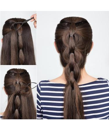 Rtrtgs 6 PCs Hair Braiding Tool Kit - Perfect Hair Styling Accessories for DIY Braids & Knots | Women s Hair Loop Tools - Buy Online on GoSupps.com