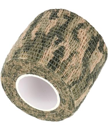 Reusable Camouflage Elastic Bandage - Ankle Knee Finger Arm Support for Outdoor Hunting - Grass Green - Buy Online on GoSupps.com