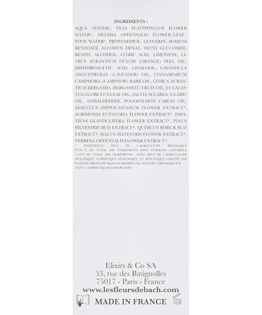 Elixirs & Co - Bach Flower Treatments - Anti-Stress Toning Lotion - Relaxation - Wellness - Relaxation - Serenity - Natural - Organic - Made in France - 150 ml - Buy Online on GoSupps.com