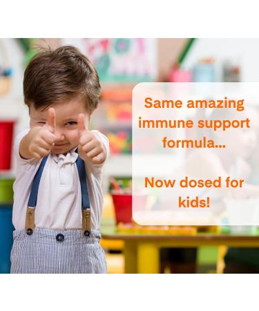 A Dose of Immunity Kids Quercetin with Vitamin C Zinc Vitamin D 100mg Quercetin Bromelain Echinacea 60 Gummy Count (Pack of 1) 1 Count (Pack of 1) - Buy Online on GoSupps.com