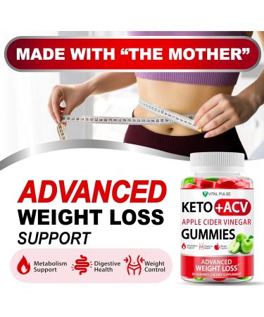 Shop Keto ACV Gummies for Advanced Weight Loss | Detox Apple Cider Vinegar Keto Gummies 60 Green Apple Gummies for Men & Women - Buy Online on GoSupps.com