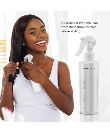 MOEHAIR Heat Protectant Spray (8 Fl Oz) - Hair Thermal Protection for Flat Iron & Dryer - Anti-Frizz, Strong & Shiny Hair - Buy Online on GoSupps.com