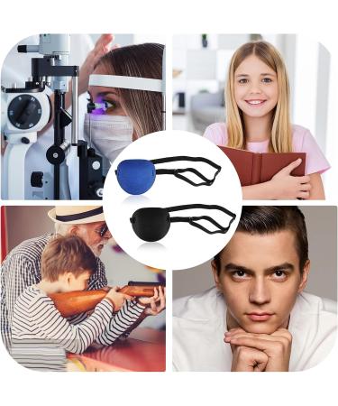 Ouligay Adjustable Eye Flaps for Amblyopia Recovery - Comfortable Medical Eye Masks for Adults & Children (2-Pack) - Buy Online on GoSupps.com