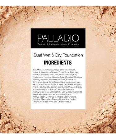 Palladio Dual Wet & Dry Foundation Refill Pan - Ivory Myrrh | Squalane Infused, Minimize Fine Lines, All Day Wear - Buy Online on GoSupps.com