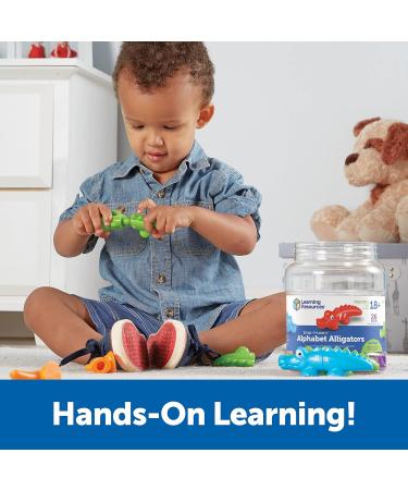 Buy Learning Resources Snap-n-Learn Alphabet Crocodiles - Fun Educational Toy for Kids | International Shipping Available - Buy Online on GoSupps.com