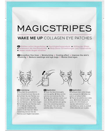 MAGICSTRIPES Wake Me Up Collagen Eye Patches single mask