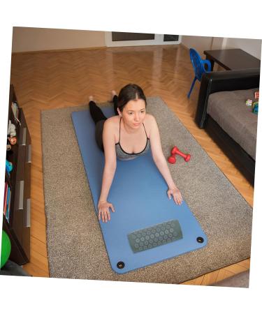 Hapinary Acupuncture Massage Pillow & Washable Yoga Mat - 2 Pieces Ideal for Yoga & Massage 38x15x10cm Gray - Buy Online on GoSupps.com