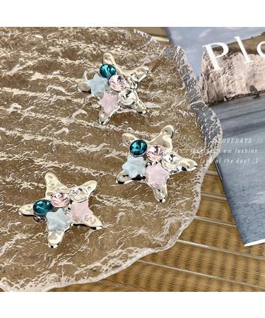 Delicate Glistening Star Y2K Barrettes Clip Harajuku Hairpin Sweet Girls Hair Harajuku Lady Mini Shimmering Star Cute Hair Clip Unique Hair Clip - Buy Online on GoSupps.com