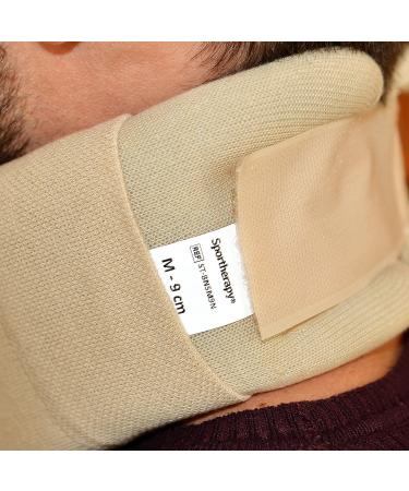 Buy Sports Therapy Soft Rollkrause Neck Support | Velcro Fastener | Orthopedic Medical Device | S-M Size (34/38cm Height 7cm) - Rewrise Human - Buy Online on GoSupps.com