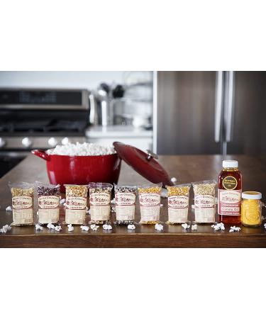 Amish Country Popcorn Gift Set - 10 Assorted 4oz Kernels with Recipe Guide - Buy Online on GoSupps.com