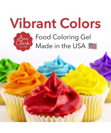 Ann Clark Pumpkin Orange Food Coloring Gel .70 oz (20g) - Vegan, Kosher, Non-GMO, Made in USA - Buy Online on GoSupps.com