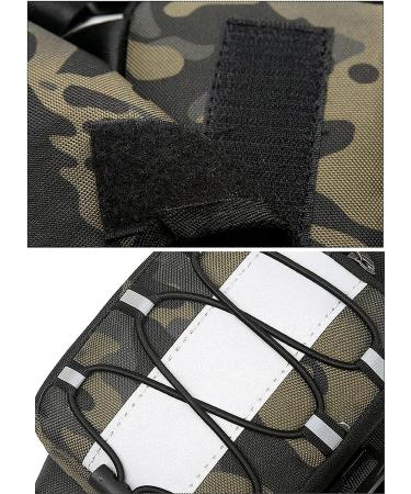 Dog Saddle Bags Adjustable Dog Shoulder Bag Saddle Bag Harness Backpack with Reflective Tape for Hiking Walking Camping for Medium & Large Dog (L Black) L Black - Buy Online on GoSupps.com