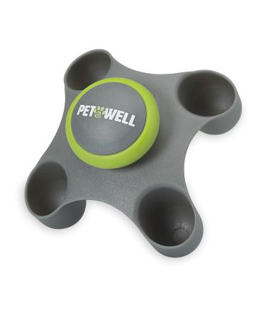 PetWell Therapeutic Handheld Massager for Soothing and Calming Anxiety in All Size Pets (Dogs, Cats)