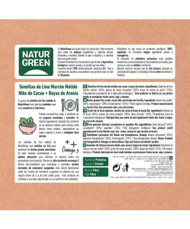 Ground Flax Nuts Ronneberries and Organic Buckwheat - Buy Online on GoSupps.com