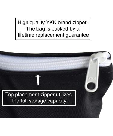 Wet Bag for Baby and Swimsuit - Water & Odor Resistant Diaper Bag Wet Dry Bag - Black & Gray - Buy Online on GoSupps.com