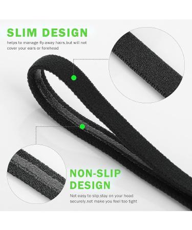 Shop Wllhyf 6-Pack Elastic Sports Headbands - Stylish Stretchy Yoga & Running Accessories for Men & Women - Buy Online on GoSupps.com