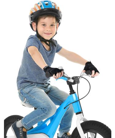 SATINIOR 3 Pairs Kids Half Fingerless Non-Slip Gel Sports Gloves for Cycling Biking - Pink/Grey/Black (5-9 Years) - Buy Online on GoSupps.com