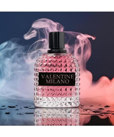 Valentine Milano Couple Set Perfume for Women/Men Eau De Parfum - Amber Floral Jasmine Bourbon Vanilla & Woods Oriental-Floral Women/Men Cologne with a Modern Twist Elegant 100ml Bottle for Best Gift - Buy Online on GoSupps.com