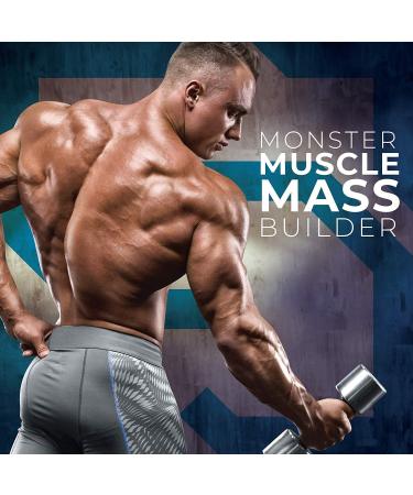 Siren Labs D1-T Strength Monster Muscle (120 Capsules) & Siren Labs Vaso-VOL Liquid Muscle Pump Volumizer (Mixed Berry) - Buy Online on GoSupps.com