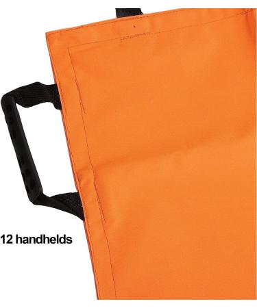 Soft & Portable Cafe-Free Foldable First Aid Stretcher with 12 Handles - Ideal for Home & Emergency Use - Buy Online on GoSupps.com