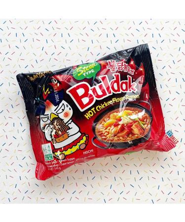 SAMYANG STEW TYPE HOT Chicken Ramen Noodles - Buldak Ramyun 145g (Pack of 5) HALAL - Buy Online on GoSupps.com