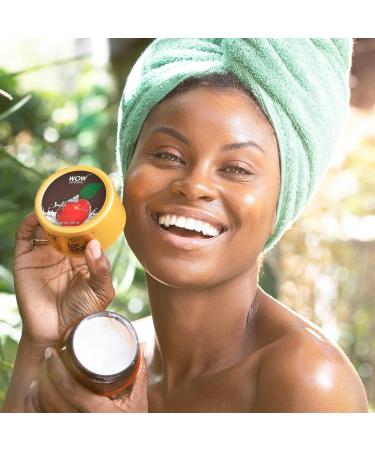 WOW Apple Cider Vinegar Hair Mask with Argan Oil - Anti-Dandruff, Anti-Frizz, Deep Conditioning Hair Masque for Shine & Volume - 200 ml - Buy Online on GoSupps.com