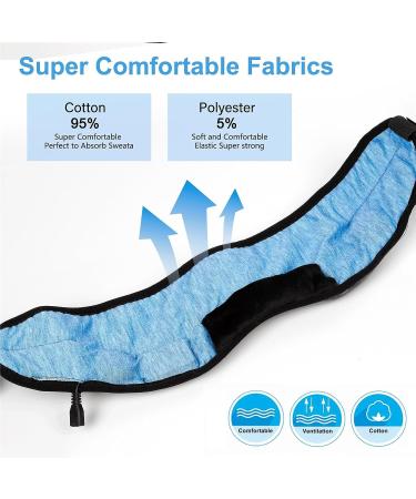 Bluetooth Travel Sleep Mask | 3-in-1 Sleep Headphones & Eye Mask for Ultimate Comfort - Buy Online on GoSupps.com
