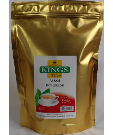 KINGS TEA ASSAM BOP GRADE LARGE LEAF LOOSE TEA 750 Gms - Buy Online on GoSupps.com