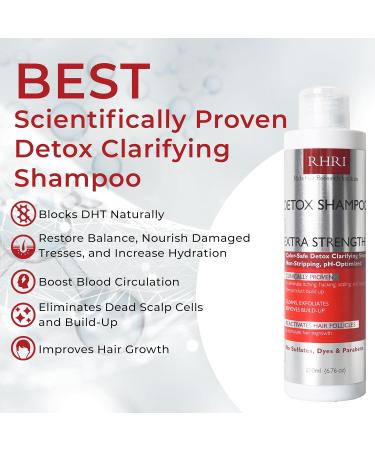 Detox Shampoo for Product Build-Up | Clarifying & Nourishing Formula for All Hair Types | Detoxify & Regrow Hair - Buy Online on GoSupps.com