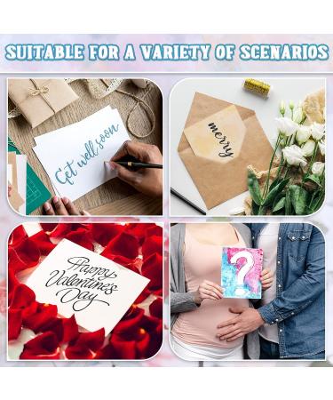 100 Sheet 140lb Blank Watercolor Paper Cards - 4x6 Inch Heavyweight Watercolor Cardstock for Painting, Invitations, Thank You Notes - Art Supply for Kids and Students - Buy Online on GoSupps.com