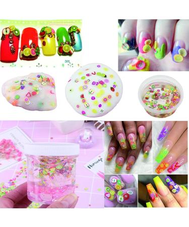 Crafare 16 Pattern Mini 1/4 Inch 3D Fruit Slice Nail Art Decorations - Buy Online on GoSupps.com