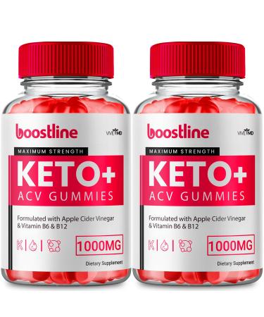 Boostline ACV Gummies Boostline ACV Keto Gummies with Apple Cider Vinegar Vitamin B12 Pomegranate Boost line Keto ACV Reviews (2 Pack)
