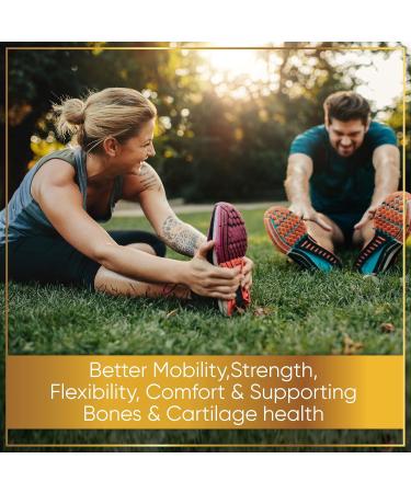 NutraPro Glucosamine Chondroitin MSM Joint Relief Supplements & Bone Health - for Knee & Joint Relief Bone Strength Joint Health Movement Flexibility Strength & Comfort.45 Days Servings - Buy Online on GoSupps.com