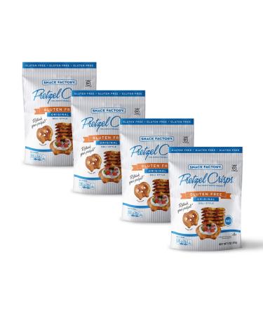 Snyder's of Hanover Snyder's Snack Factory Gluten Free Pretzel Chips Original Style 141g (Pack of 4)